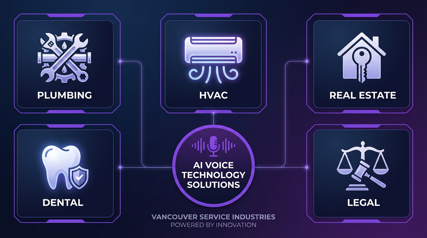 Vancouver industries benefiting from AI voice agents